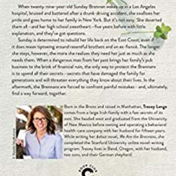 We are the Brennans- a Novel by Tracey Lange- BOTM-Brand New Copy- Never Opened! - Picture 5 of 16